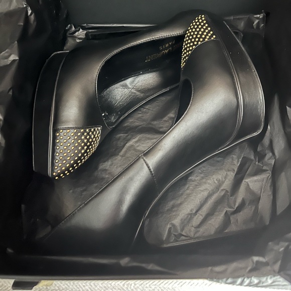 Saint Laurent platform pumps with studded toe. Worn once - Picture 6 of 8